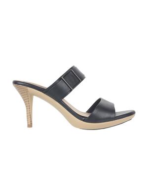 black slip on sandals - 17083207 - Standard Image - 2