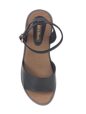 black platforms wedges - 17083216 - Standard Image - 4