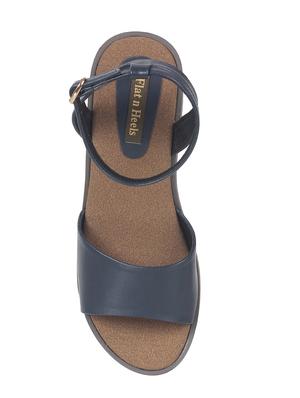 blue platforms wedges - 17083217 - Standard Image - 4