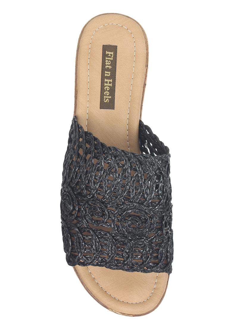 black platforms wedges - 17083225 - Zoom Image - 4