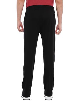 black polyester full length track pant - 17083255 - Standard Image - 3