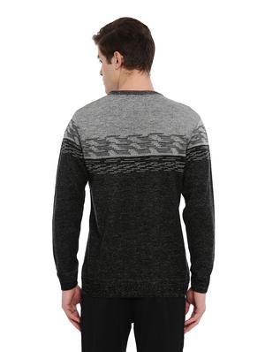 grey acrylic pullover - 17083283 - Standard Image - 3