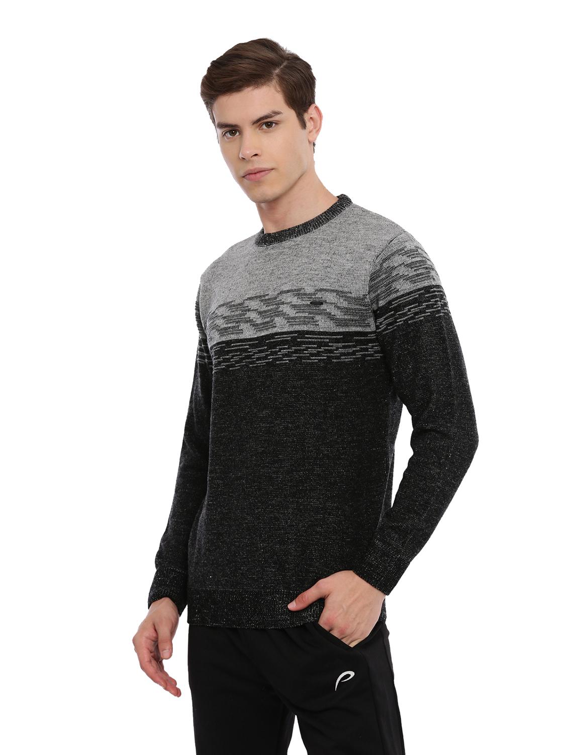 grey acrylic pullover - 17083283 - Zoom Image - 2