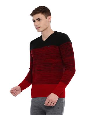 red acrylic pullover - 17083285 - Standard Image - 2