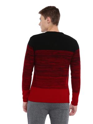 red acrylic pullover - 17083285 - Standard Image - 3