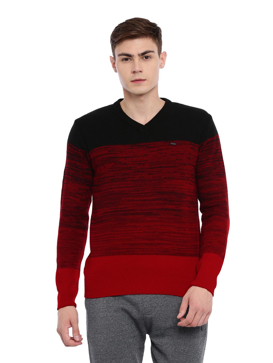 red acrylic pullover - 17083285 - Zoom Image - 1