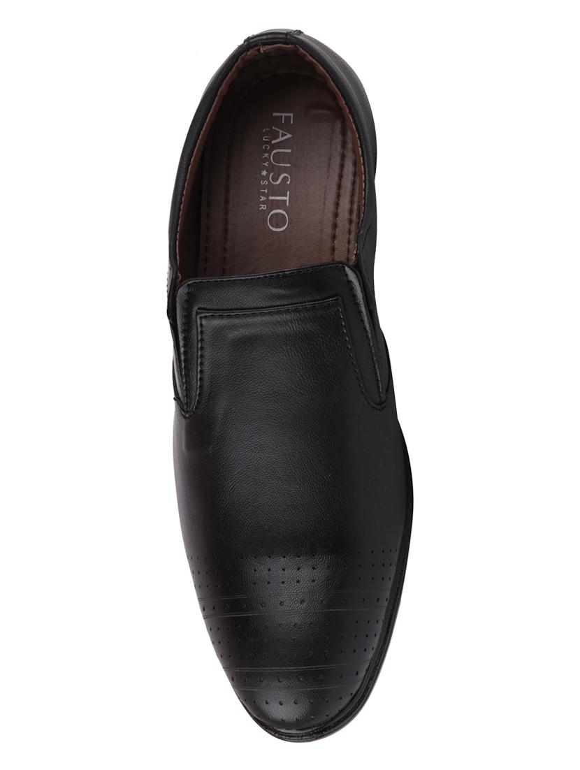 black slip on shoes - 17084155 - Zoom Image - 3