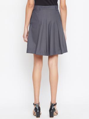 high rise pleated skirt - 17084477 - Standard Image - 3