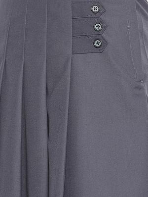 high rise pleated skirt - 17084477 - Standard Image - 5