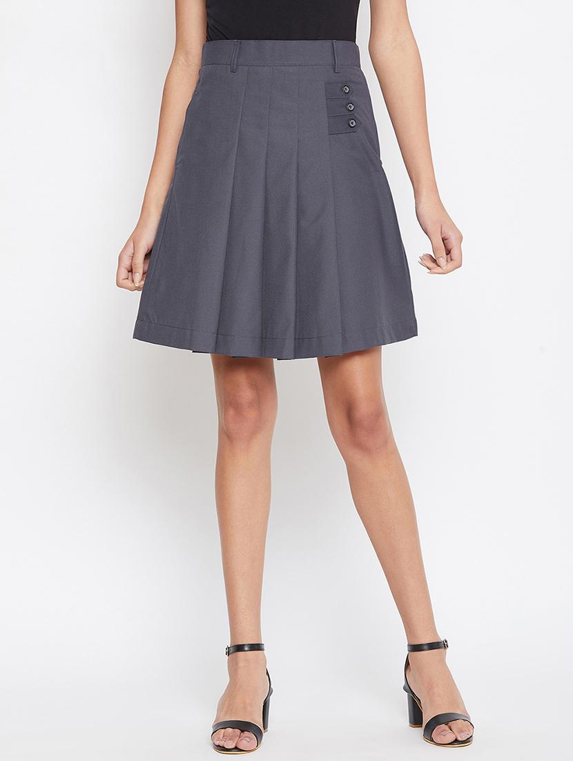 high rise pleated skirt - 17084477 - Zoom Image - 1