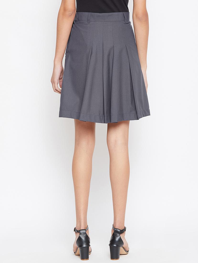 high rise pleated skirt - 17084477 - Zoom Image - 3