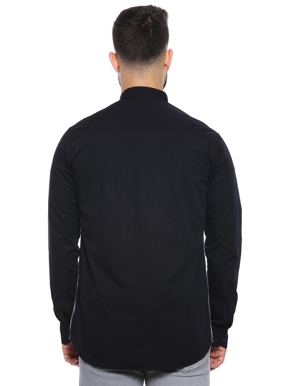 black striped casual shirt - 17084579 - Zoom Image - 3