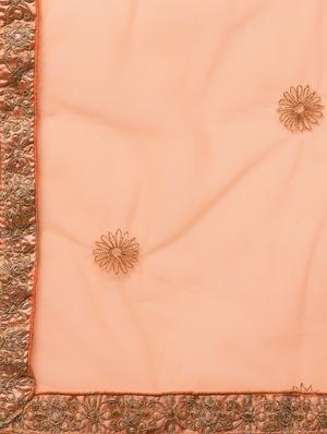 embroidered flared lehenga - 17084739 - Standard Image - 6