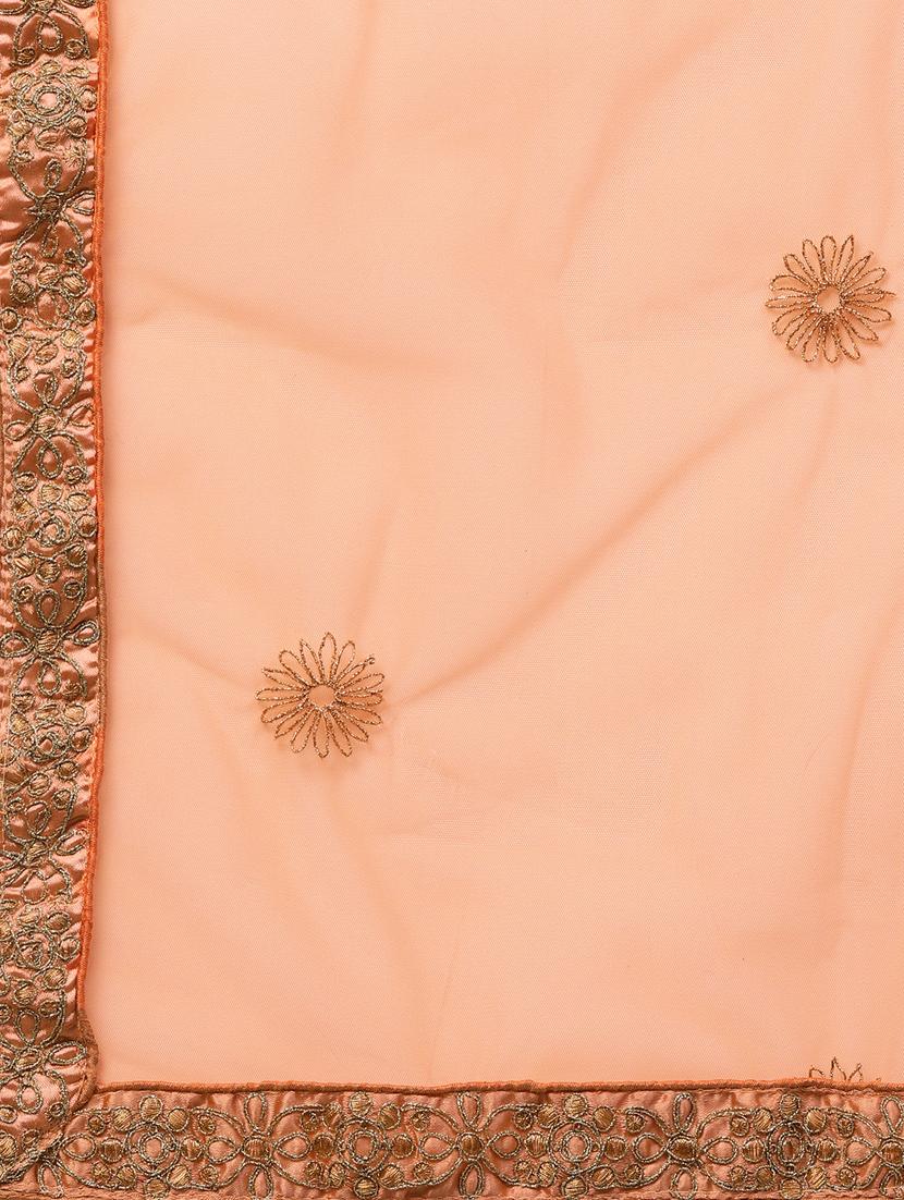 embroidered flared lehenga - 17084739 - Zoom Image - 6