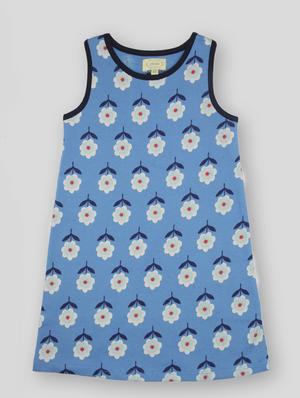 blue cotton frock - 17084759 - Standard Image - 4