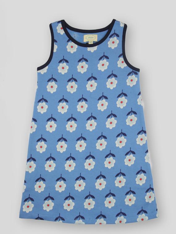 blue cotton frock - 17084759 - Zoom Image - 4