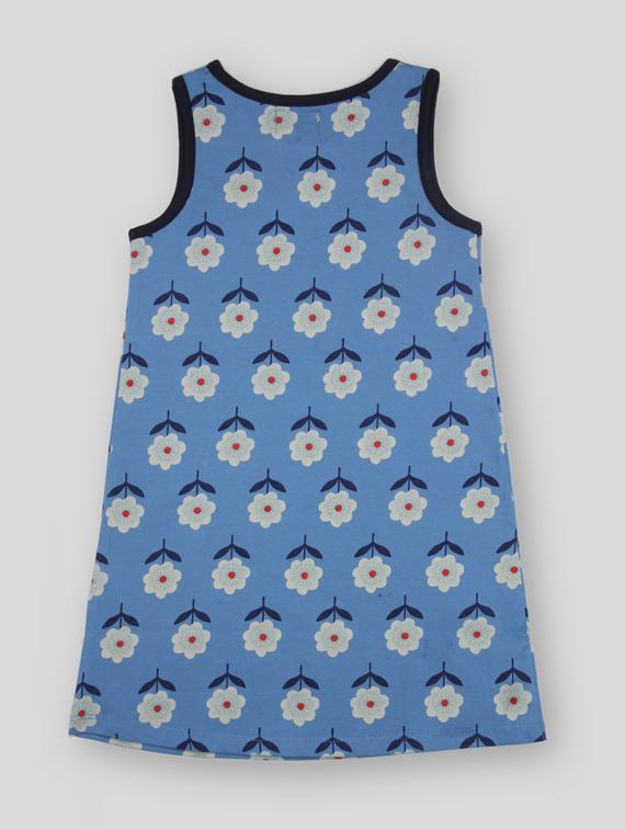 blue cotton frock - 17084759 - Zoom Image - 5