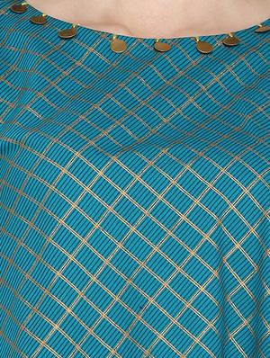 round neck printed tunic - 17084789 - Standard Image - 6