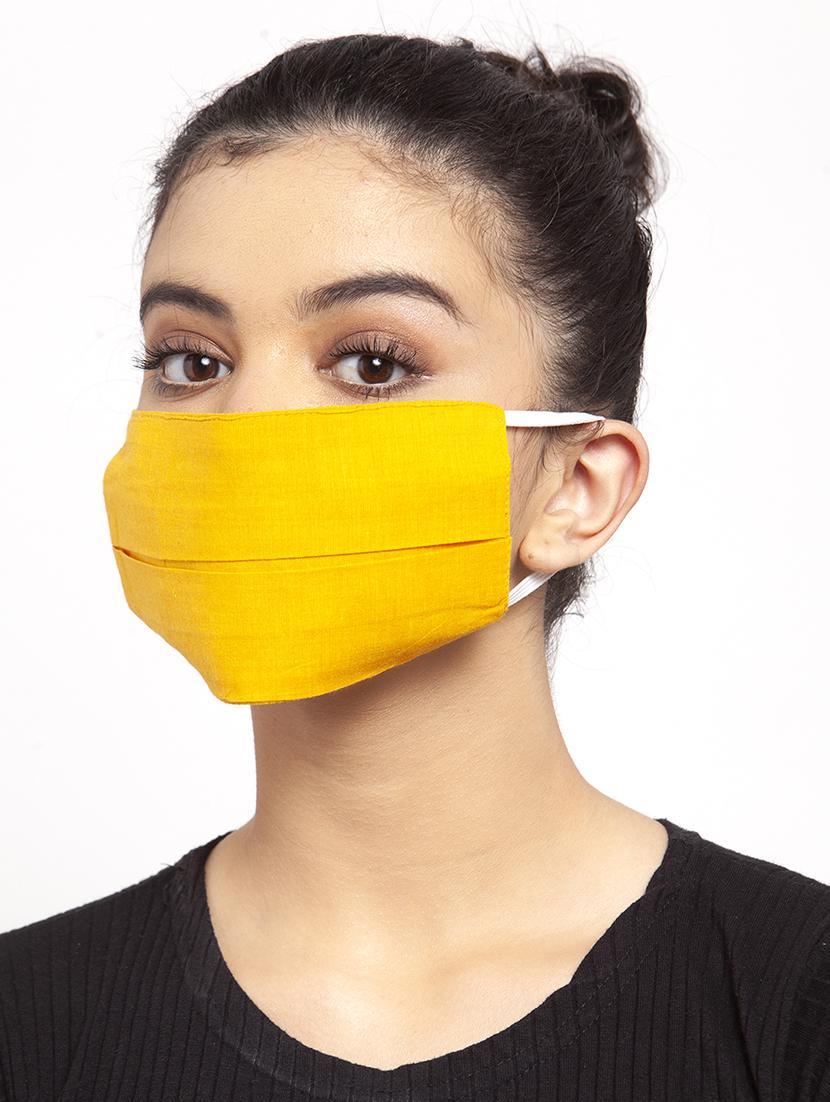 multi colored cotton anti-pollution women mask (pack of 3) - 17084875 - Zoom Image - 5