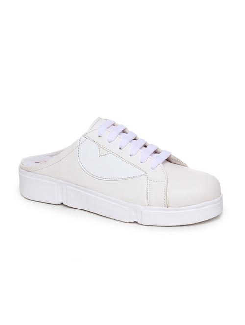 white plimsolls sneakers - 17085006 - Standard Image - 1