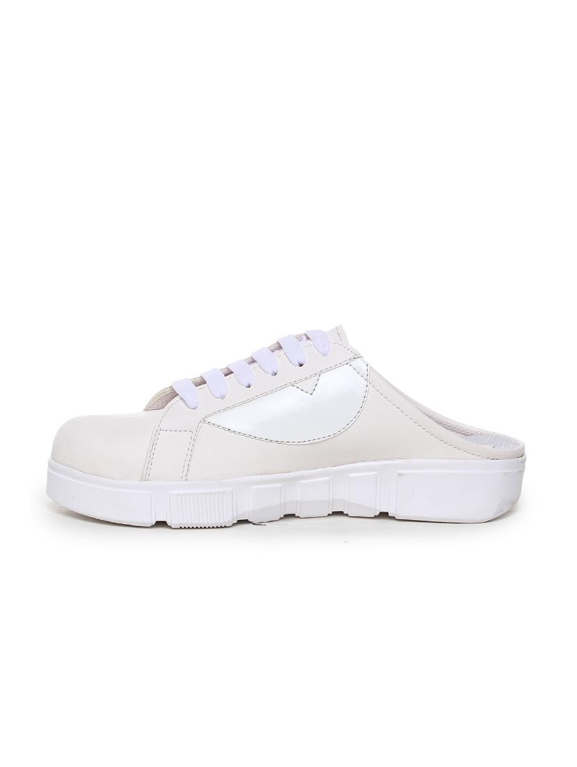 white plimsolls sneakers - 17085006 - Zoom Image - 2