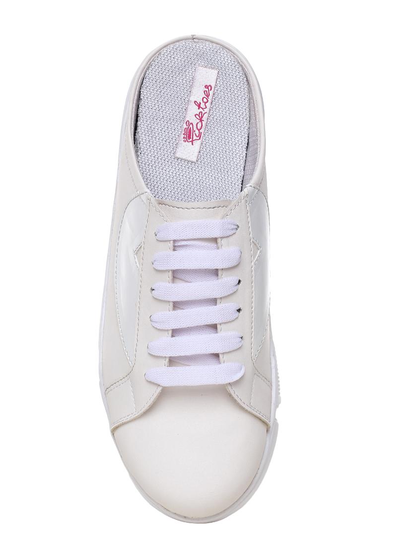 white plimsolls sneakers - 17085006 - Zoom Image - 4