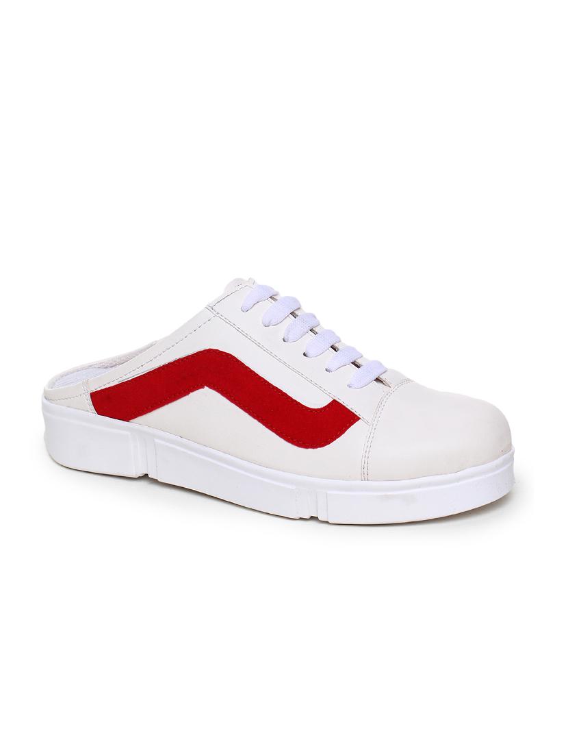 red plimsolls sneakers - 17085009 - Zoom Image - 1