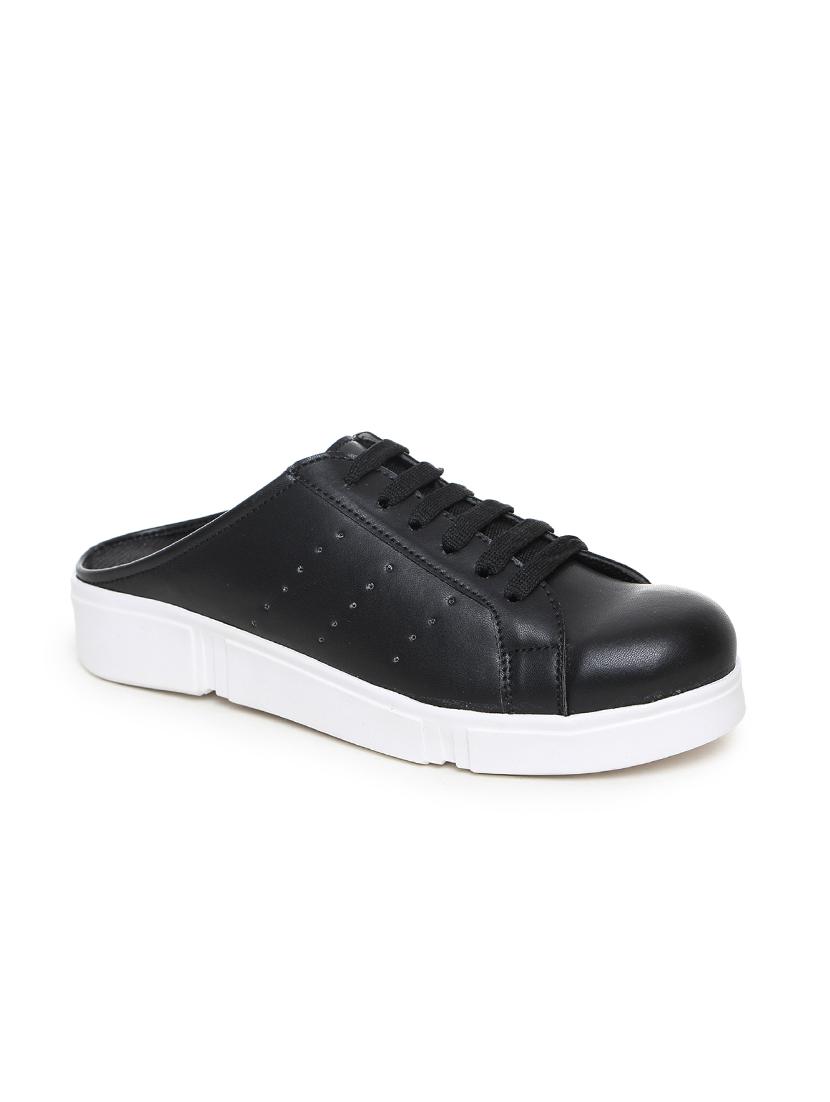 black plimsolls sneakers - 17085010 - Zoom Image - 1