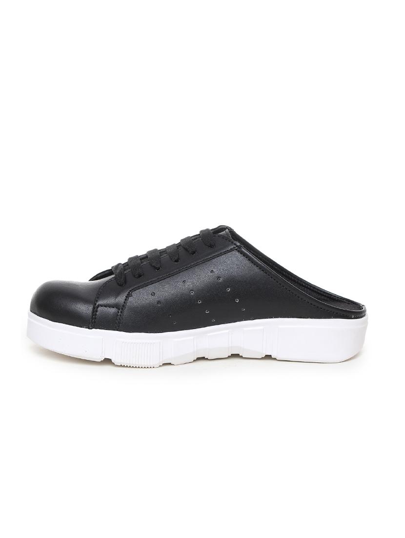 black plimsolls sneakers - 17085010 - Zoom Image - 2