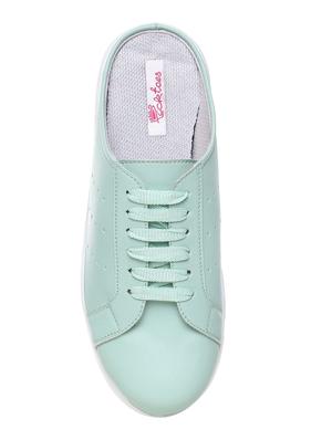 green plimsolls sneakers - 17085011 - Standard Image - 4