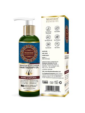 morpheme remedies jamaican black castor hair therapy oil 120ml - 17085095 - Standard Image - 2