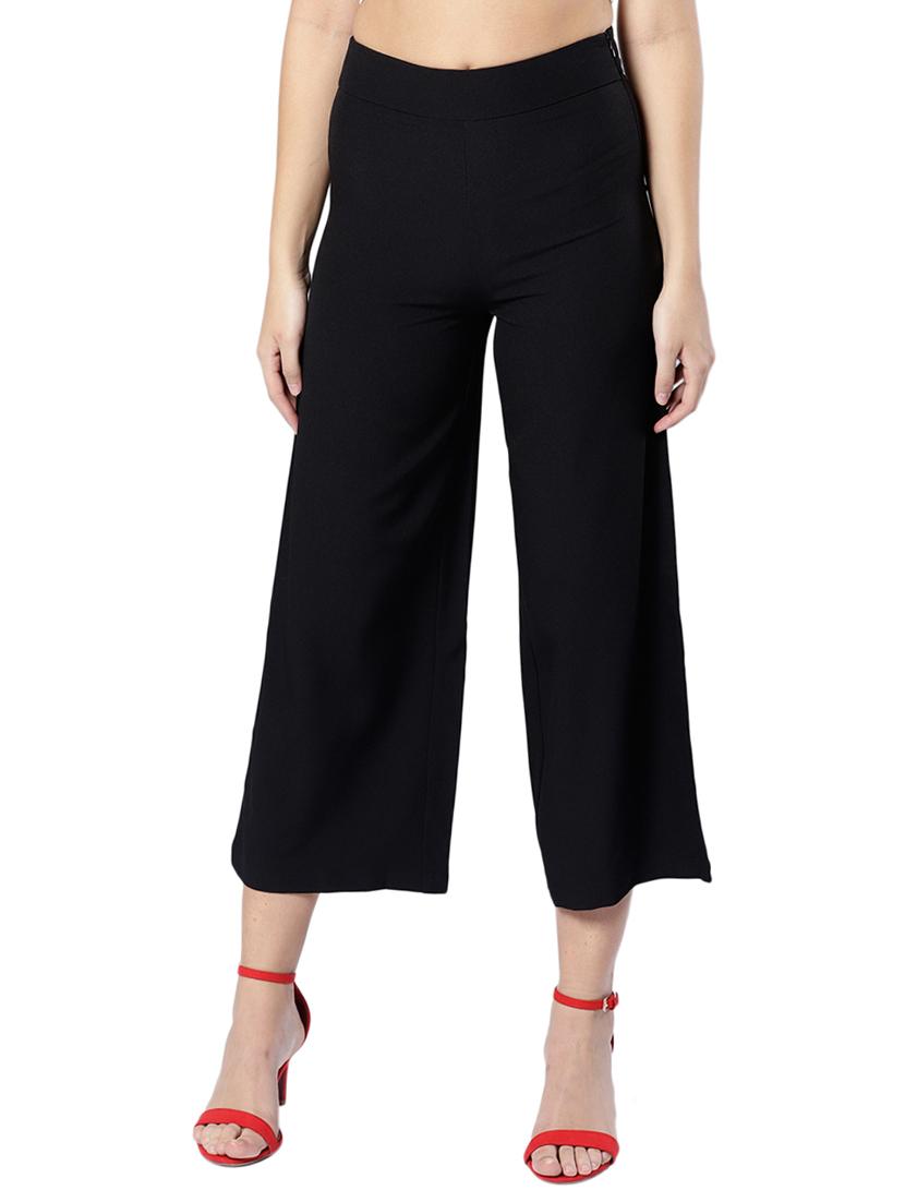 black solid palazzo - 17085254 - Zoom Image - 1