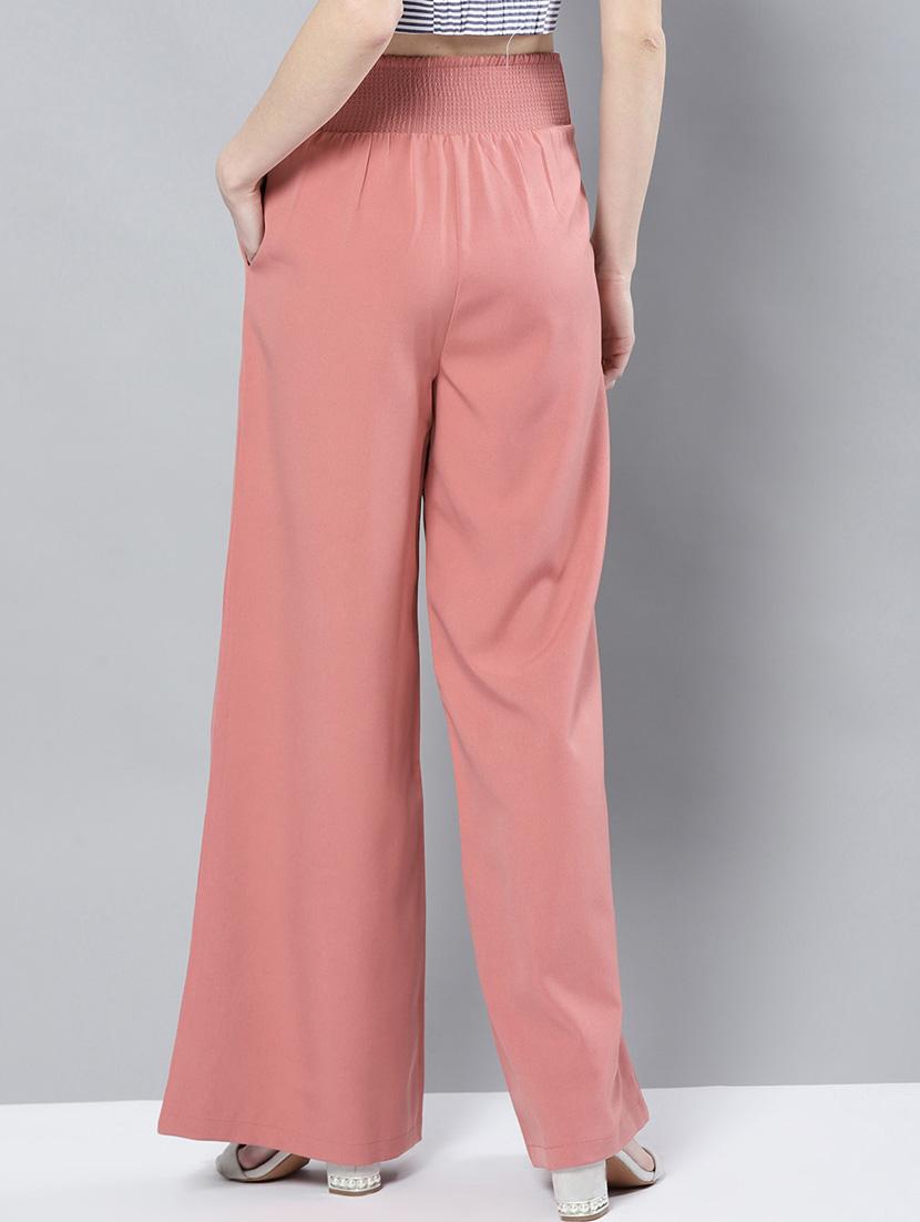 tie front wide leg trouser - 17085268 - Zoom Image - 3