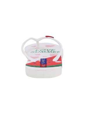 white toe separator flip flops - 17085533 - Standard Image - 3
