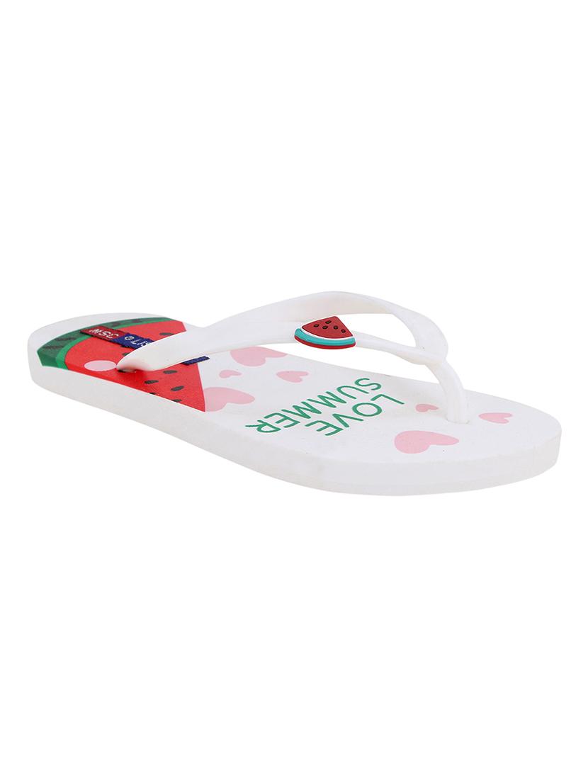 white toe separator flip flops - 17085533 - Zoom Image - 1