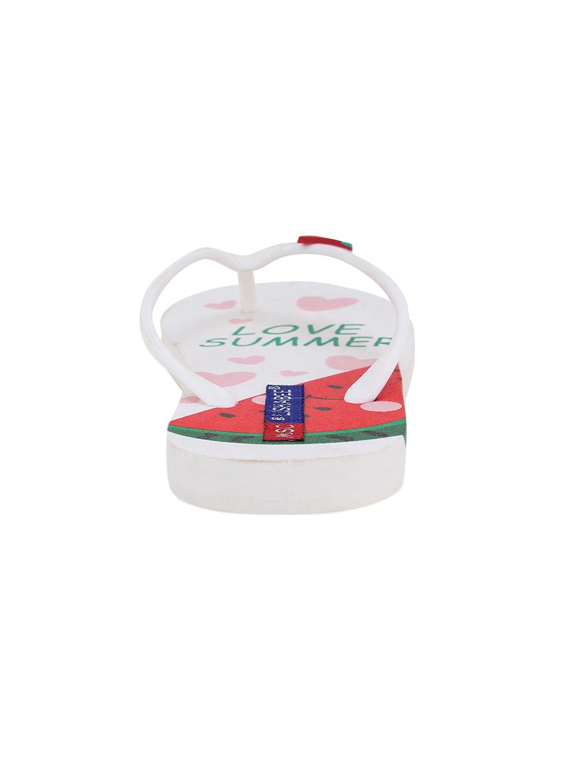 white toe separator flip flops - 17085533 - Zoom Image - 3