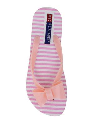 orange toe separator flip flops - 17085538 - Standard Image - 4