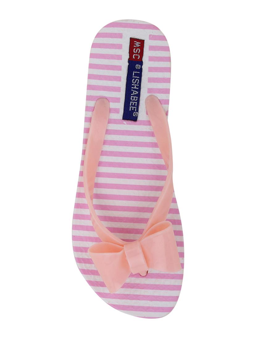 orange toe separator flip flops - 17085538 - Zoom Image - 4