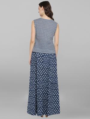 printed skirt top set - 17085570 - Standard Image - 4