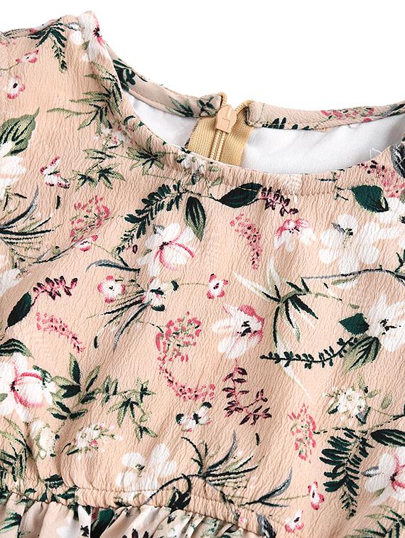 beige polyester frock - 17085904 - Zoom Image - 3