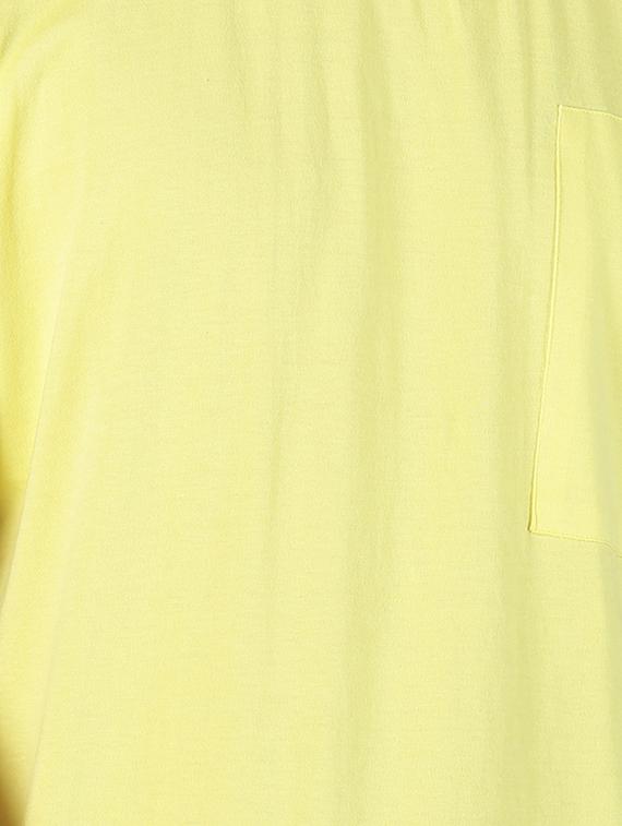 yellow solid pocket t-shirt - 17086068 - Zoom Image - 5