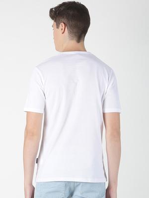 white solid pocket t-shirt - 17086069 - Standard Image - 3