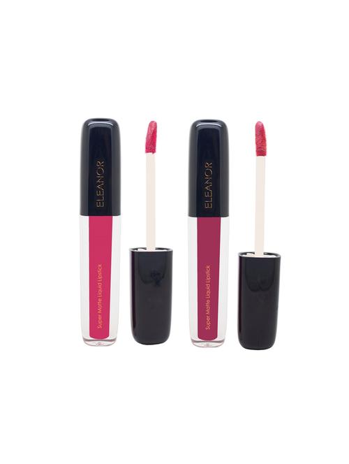 set of 2 eleanor super matte liquid lipstick - 17086580 - Standard Image - 1
