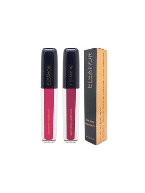 set of 2 eleanor super matte liquid lipstick - 17086580 - Standard Image - 2
