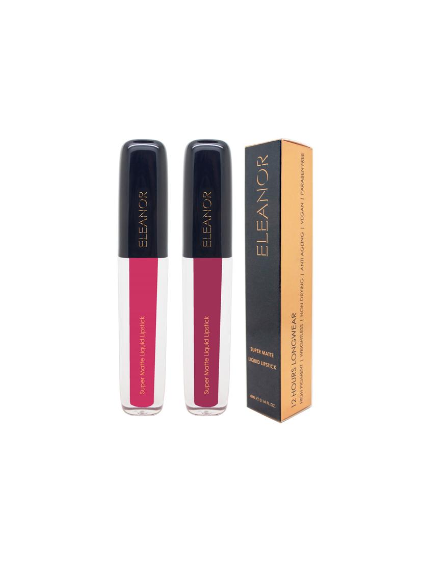 set of 2 eleanor super matte liquid lipstick - 17086580 - Zoom Image - 2