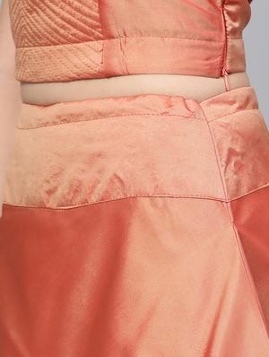 solid flared lehenga - 17086694 - Standard Image - 4