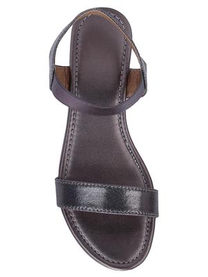 grey back strap sandals - 17086818 - Standard Image - 4