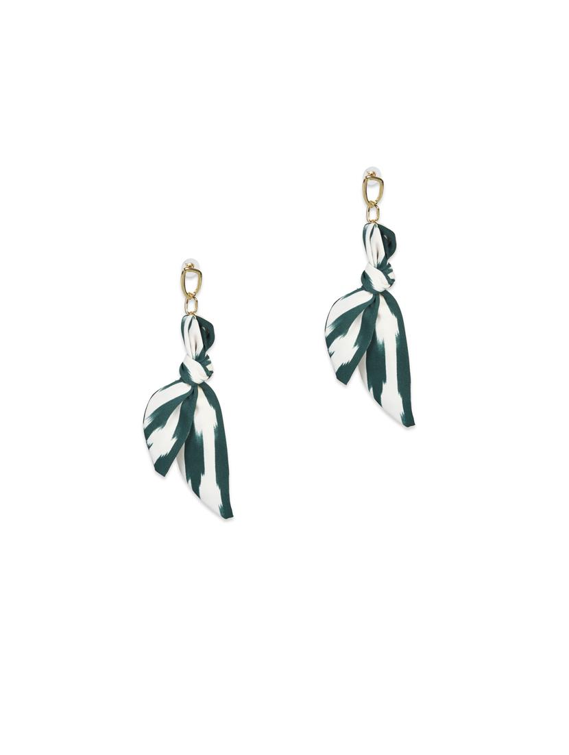 gold copper drop earring - 17086897 - Zoom Image - 2