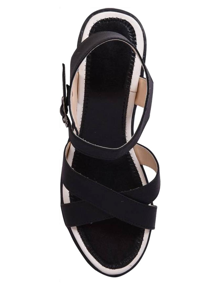 black back strap sandals - 17087053 - Zoom Image - 3