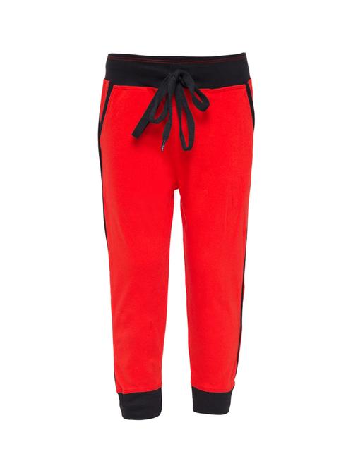 red cotton track wear - 17087129 - Standard Image - 1